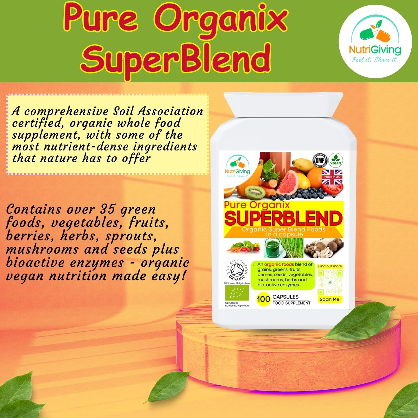 Pure Organix Superblend