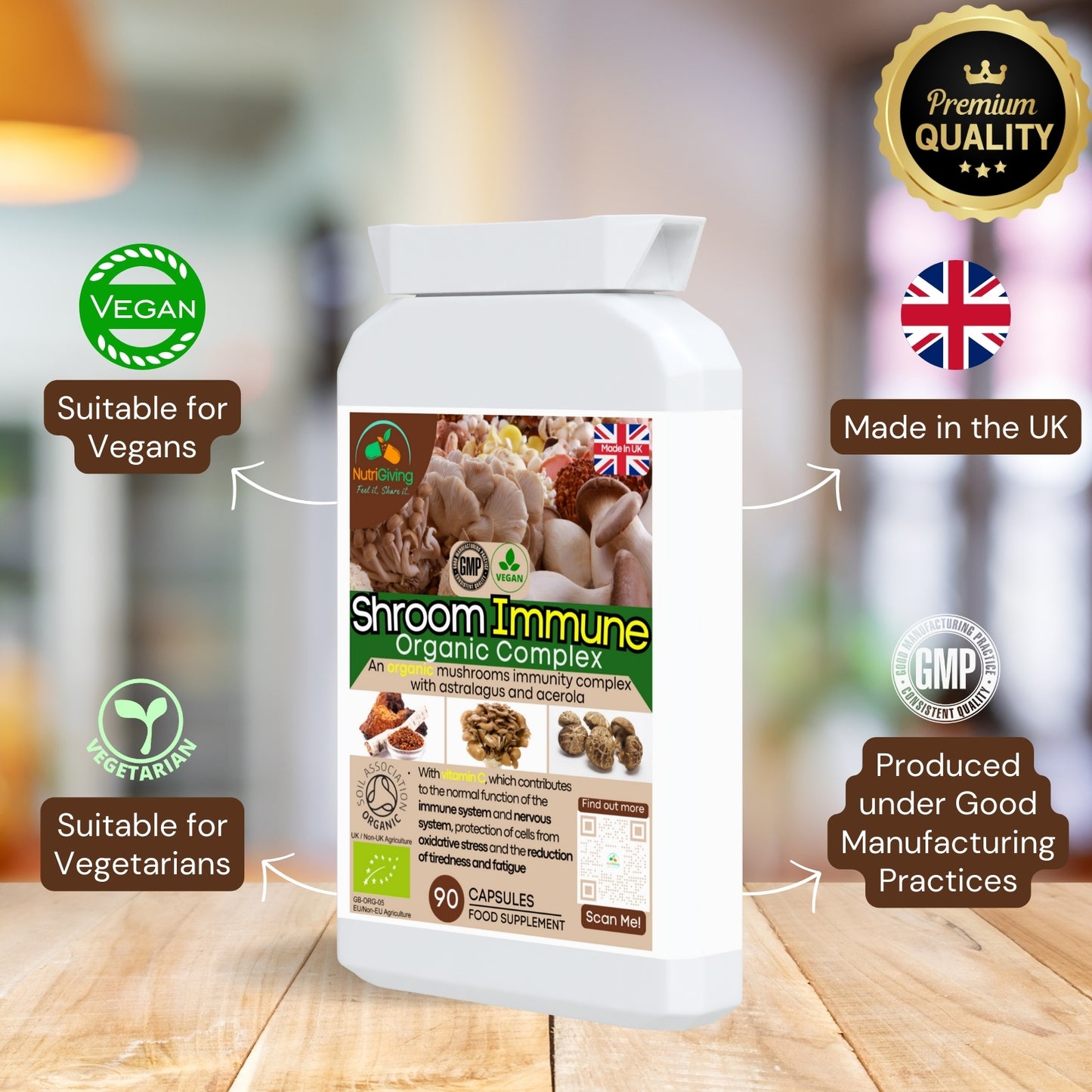 Shroom Immune Organic Complex