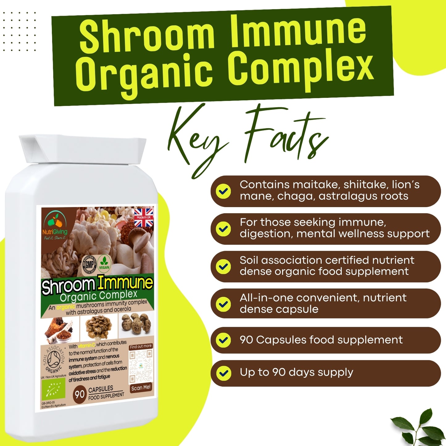 Shroom Immune Organic Complex