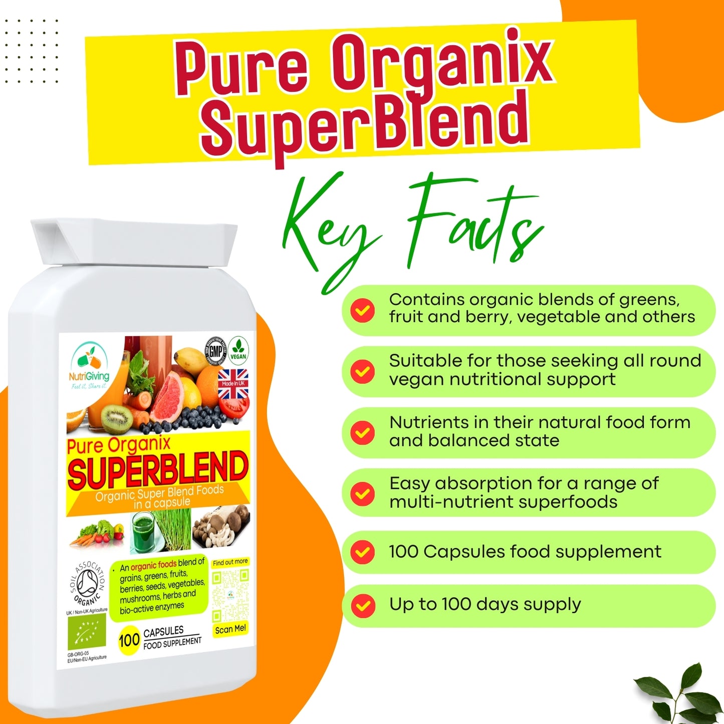 Pure Organix Superblend