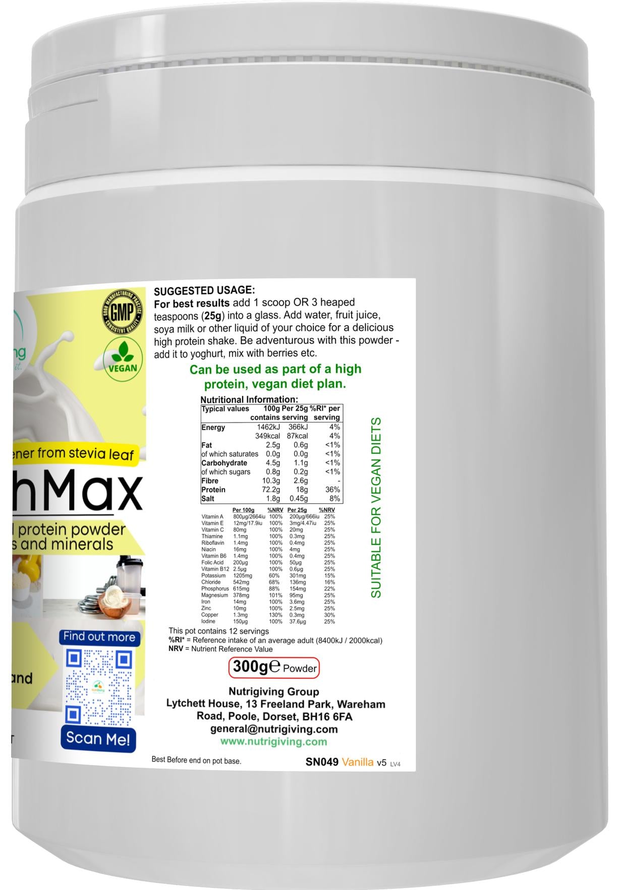 NourishMax (Vanilla Flavour)