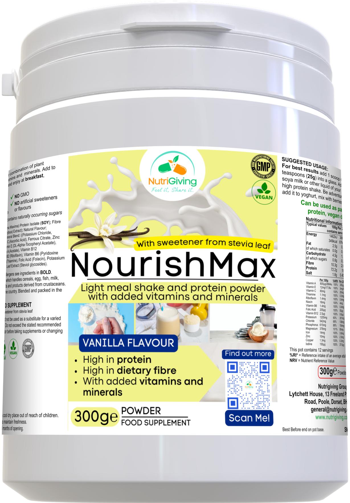 NourishMax (Vanilla Flavour)