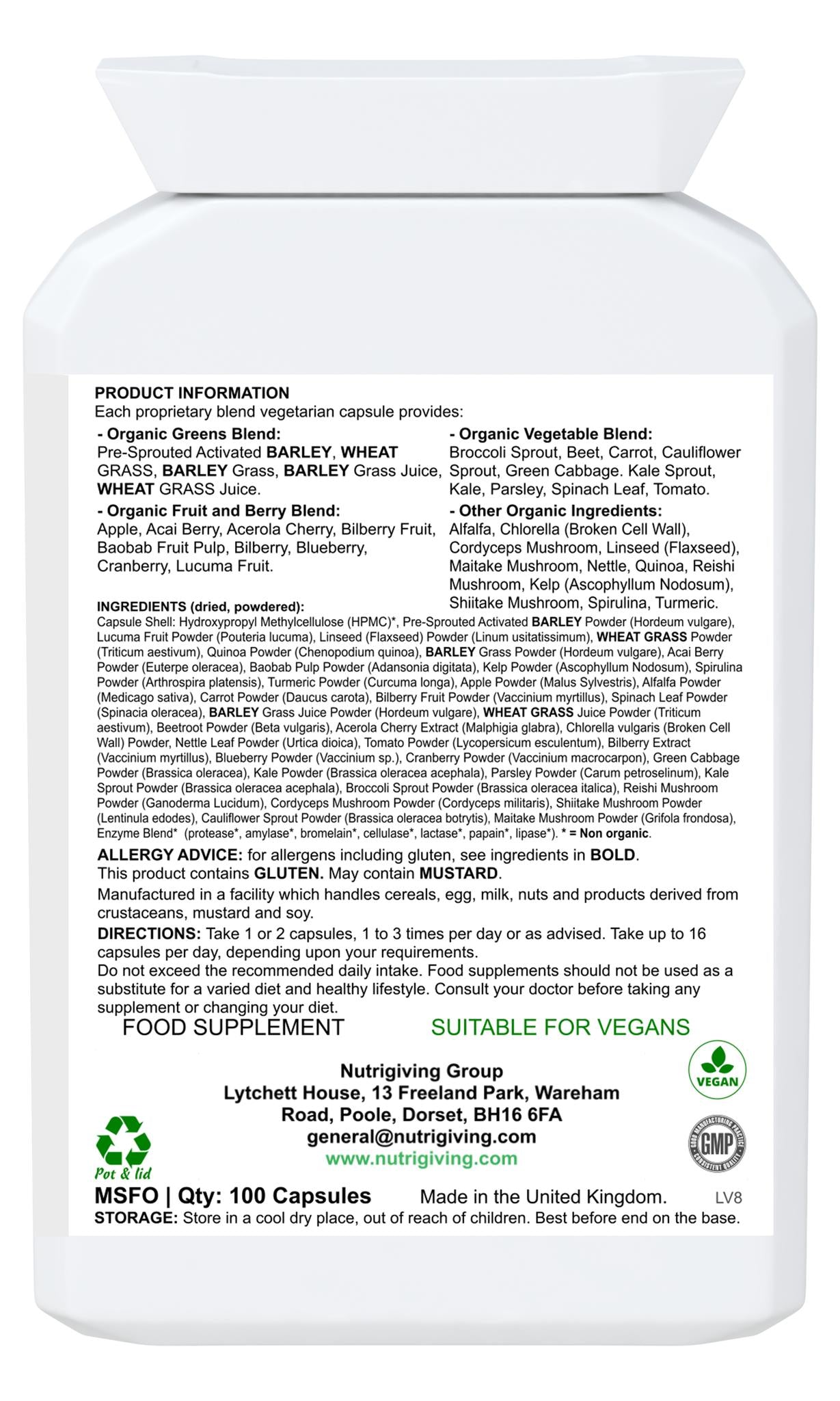 Pure Organix Superblend