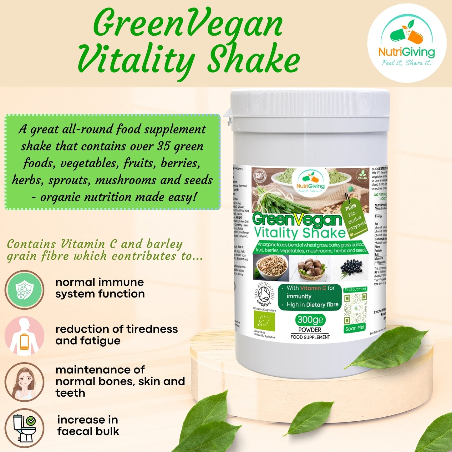 GreenVegan Vitality Shake