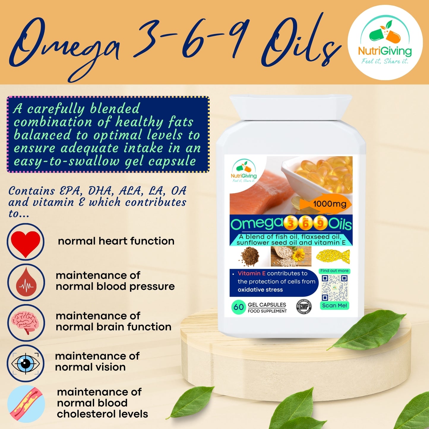 Omega 3-6-9 Oils