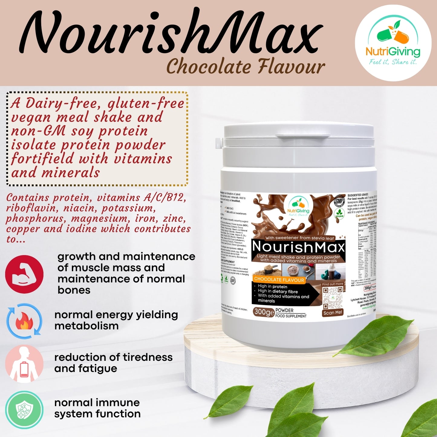 NourishMax (Chocolate Flavour)