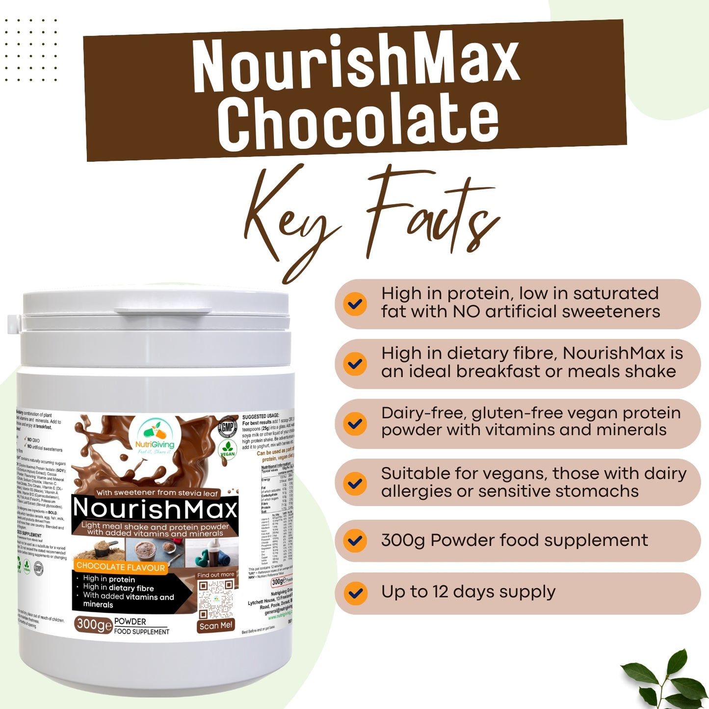 NourishMax (Chocolate Flavour)