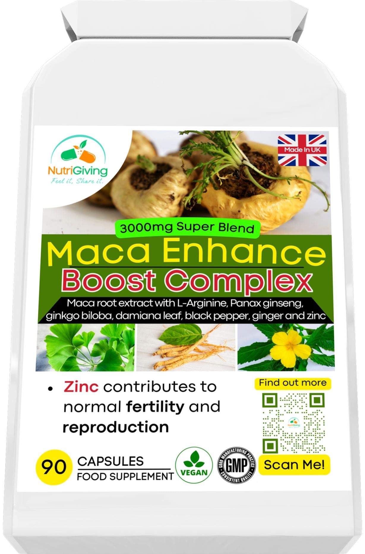 Maca Enhance Boost Complex