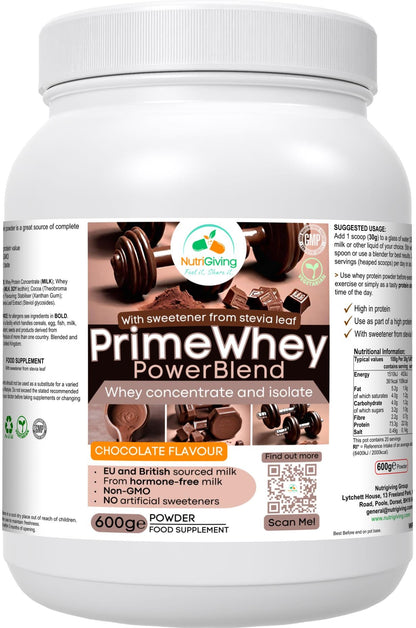 PrimeWhey PowerBlend (Chocolate Flavour)